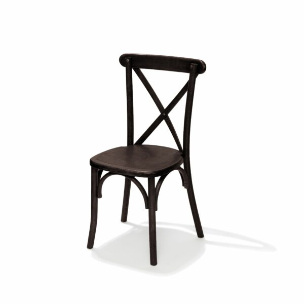 Vertrouwen defect ontmoeten Crossback Stackable Chair brown