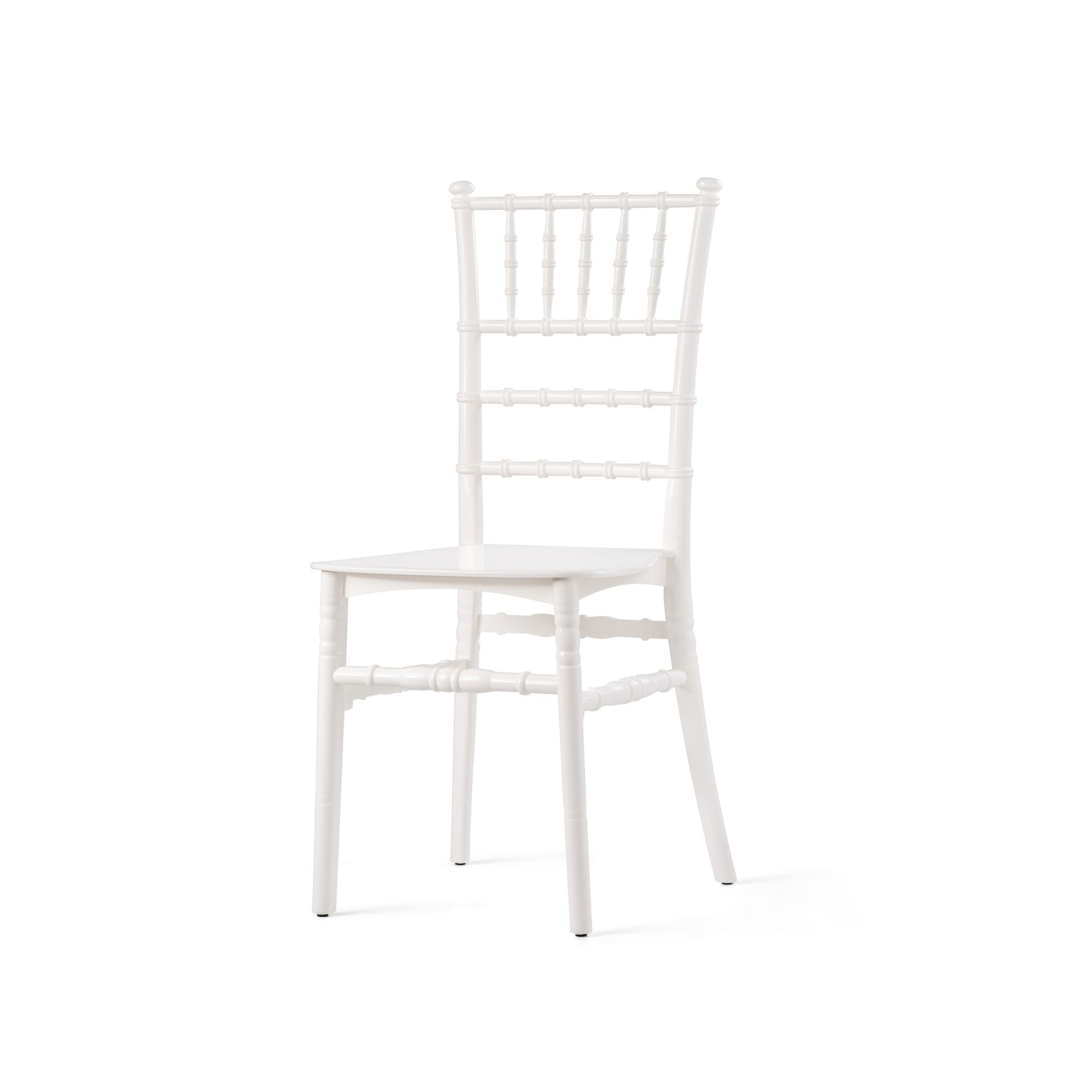 Galette de Chaise Cuir Synthétique Blanc pour Chaise Napoleon/Tiffany -  Veba Pas Cher