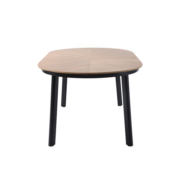 23311 polly dining table black wood 3