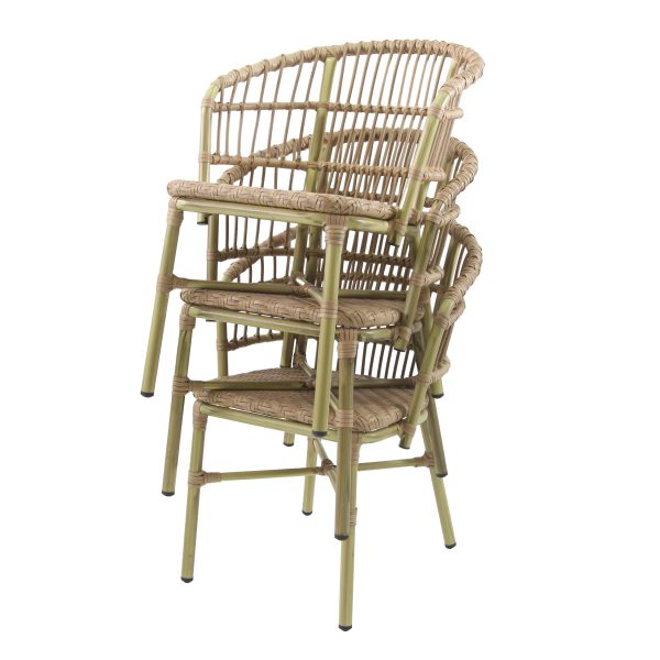 56383 cornet rattan chair bamboo natural 6